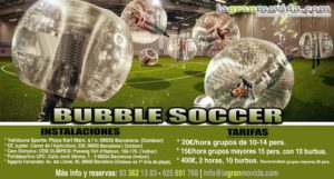 FUTBOL BURBUJA - BUBBLE FOOTBAL